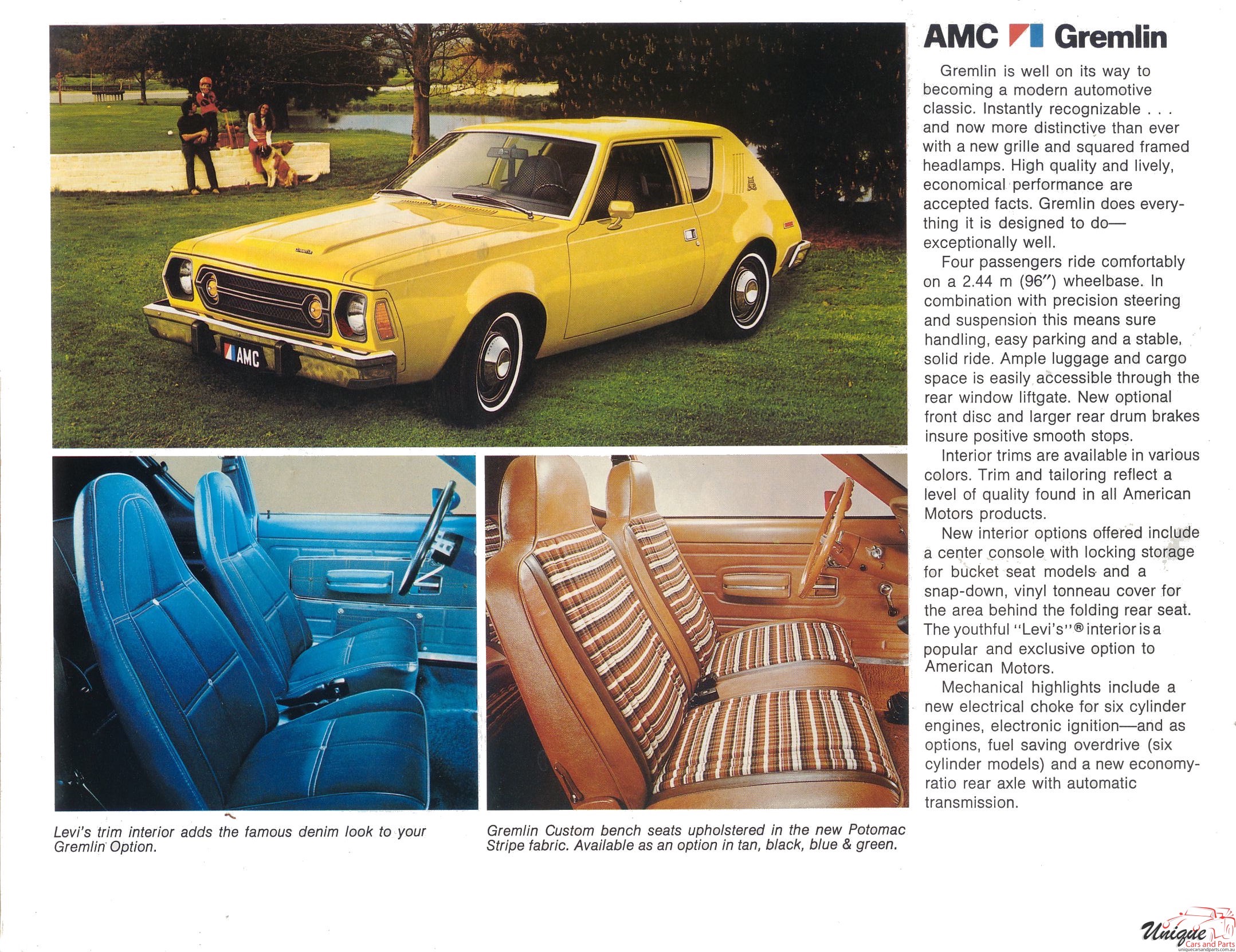 1976 AMC Full Line All Models Brochure Page 7